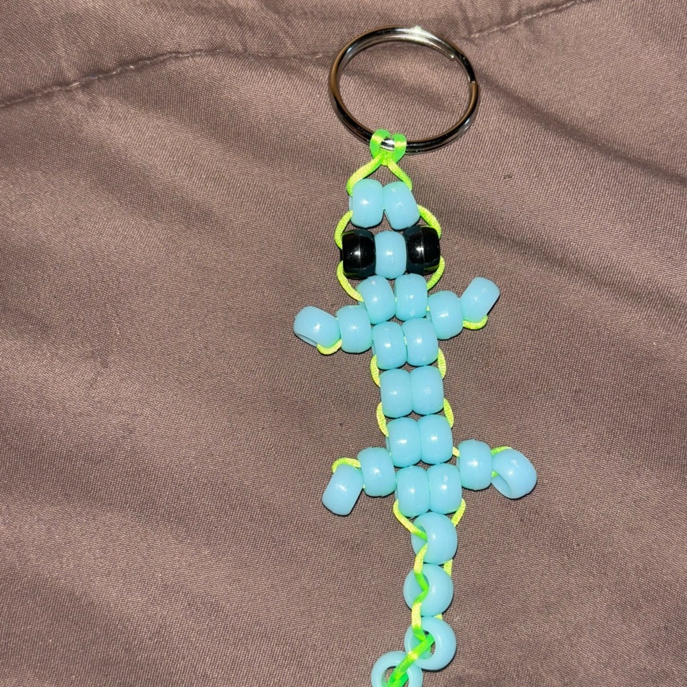 Blue mini lizard